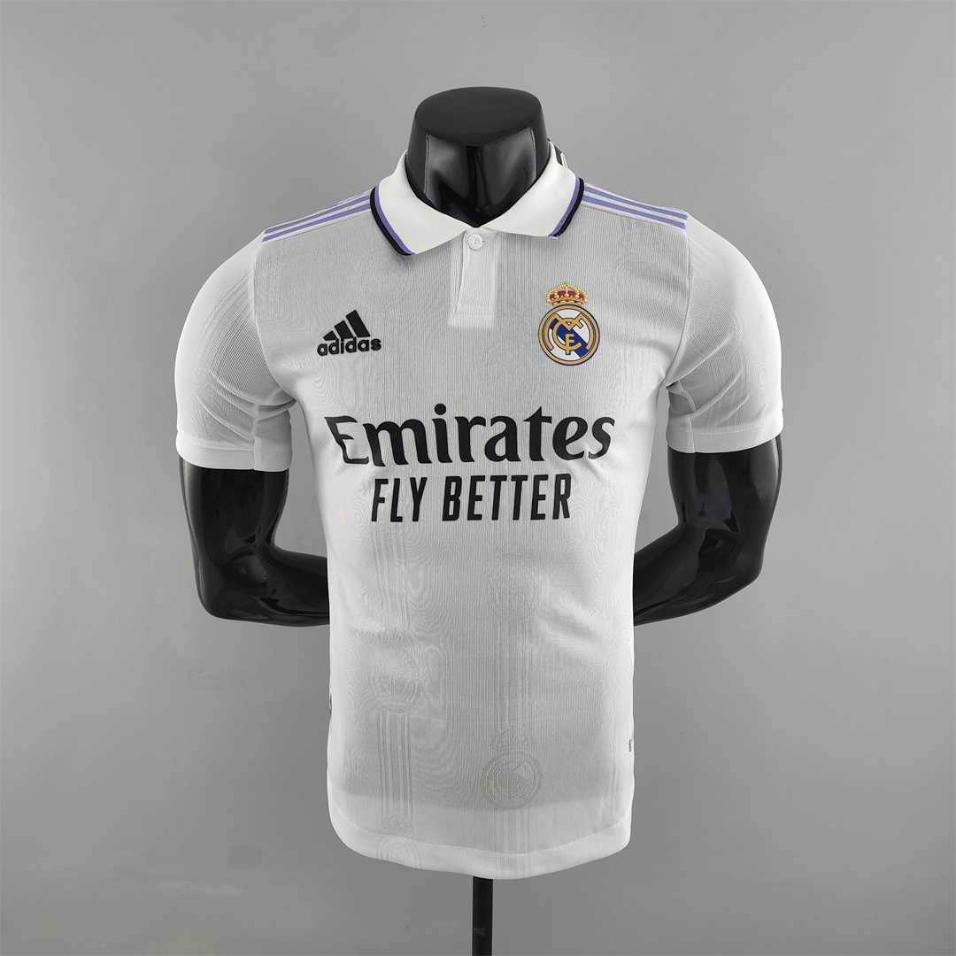 AAA Quality Real Madrid 22/23 Home Soccer Jersey(Player)